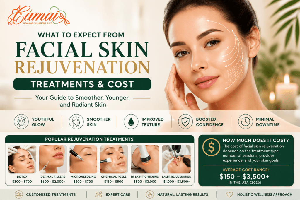 What to Expect From Facial Skin Rejuvenation Treatments & Cost