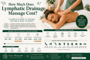 How much does lymphatic drainage massage cost?