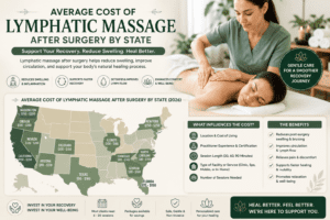 Average Cost of Lymphatic Massage After Surgery by State